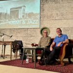Talkgast Michael Kunzelmann, Kantonspolizei Basel-Landschaft (rechts) mit Raphael Zehnder